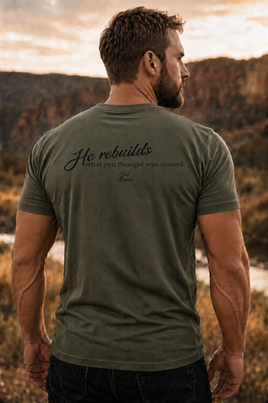 He Rebuilds...
